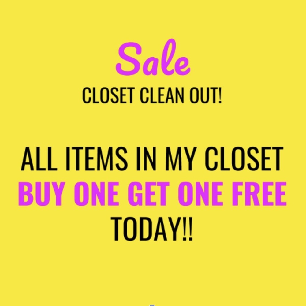 BOGO SALE!